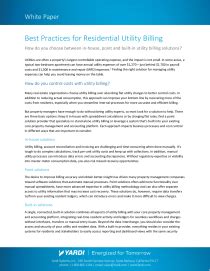 Residential Utility Billing Policies .